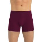 Öts Erkek Boxer Modal (%47 Modal -%47 Pamuk -%6 Elastan), Bordo, L