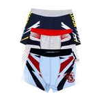 Öts Erkek Çocuk Boxer 3'lü Baskılı (%96 Pamuk -%4 Elastan), 7235-3, Renkli, 9-10 Yaş