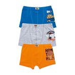 Öts Erkek Çocuk Boxer 3'lü Baskılı (%96 Pamuk -%4 Elastan), 7249-3, Renkli, 5-6 Yaş