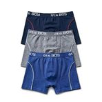 Öts Erkek Çocuk Boxer 3'lü Baskılı (%96 Pamuk -%4 Elastan), 7264-3, Renkli, 1-2 Yaş