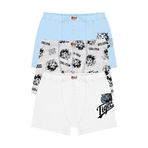 Öts Erkek Çocuk Boxer 3'lü Baskılı (%96 Pamuk -%4 Elastan), 7362-3, Renkli, 1-2 Yaş
