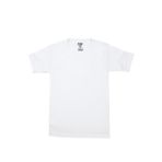 Öts Erkek Çocuk T-Shirt Ribana Açık Yaka (%100 Pamuk), Beyaz, 1-2 Yaş