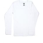 Öts Erkek Çocuk T-Shirt Uzun Kollu T-Shirt Ribana Body (%100 Pamuk) - Beyaz - 5 - 6 Yaş