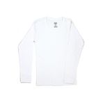 Öts Erkek Çocuk T-Shirt Uzun Kollu T-Shirt Ribana Body (%100 Pamuk) - Beyaz - 7 - 8 Yaş
