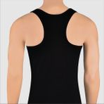 ÖTS Erkek Likralı Sporcu Atlet %96 Pamuk - %4 Elastan - XL - Siyah