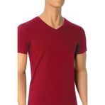 Öts Erkek T-Shirt V Yaka Modal (%47 Modal - %47 Pamuk - %6 Elastan)