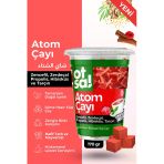 Otsa Zencefil Özlü, Hibiskus, Tarçın ve Zerdeçal Harmanlı, Doğal ve Enerji Verici Atom Çayı – 170 g