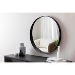 OTTO HOME GOODS AHU 70 CM Siyah Asimetrik Çerçeveli Dekoratif Ayna