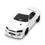 Otto Models Ot1135 1/8 Nissan Skyline Gt-R R34 Krc Body Kit Pearl White Qx1 2019