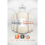 Otto Natural Cotton - Krem (6015) - 5'li Paket - 2mm/100gr/200m - Pamuklu Punch Amigurumi Makrome İpi