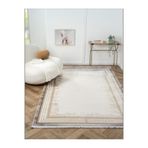 Otto OT001G Gri Modern Desen Salon Halısı, Gri, 156 x 230
