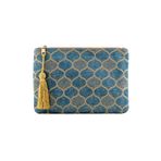 OttoAngelino Otto Angelino Otantik Tasarım Fermuarlı Kadın Clutch El Çantası