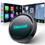 OTTOCAST P3 Pro AI Kutusu Android 13 OttoDrive 3.0, Kablosuz CarPlay ve Android Auto, AI Ses Asistanı, Bulut SIM, Bölünmüş Ekran, HDMI Çıkışı, 8+128GB, Video Görüntüleme YouTube, Netflix, Tiktok, vb