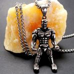 Ottoman Fitness Bodybuilding Erkek Çelik Kolye Zincir