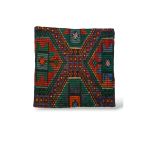 Ottoman Pouffe Art Deco ''Özel Seri Halı'' El Dokuması Vintage Bohem Otantik Kırlent Minder 50X50cm [11]