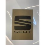 Ottoman Suya Dayanıklı Seat Amblemli Oto Paspas - Sarı - Siyah