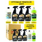 Ottomax Premium 5 Parça Araç İçi Torpido Jant Lastik Tampon Şampuan Çok Amaçlı Temizlik Seti