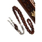 OTTOTESBİH Erkek Hediyelik 6x11mm Zülfikar Kılıcı Figürlü Kuka Tesbih