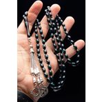 OTTOTESBİH Hediyelik 99'luk Sürmeli Kehribar, Namaz Tesbihi, Dua Tesbihi, Zikir Tesbihi