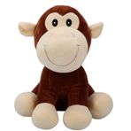 Oturan Peluş Hayvanlar 35 Cm. - Maymun