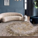 Oturma Odası için Modern Soyut Alan Halısı, 100x150 cm, Yumuşak Yıkanabilir Halı, Kahverengi, Turuncu, Sarı, Çocuk Oyun Odası Dekoru, Ev Dekorasyonu, Şık Zemin Paspası