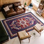 Oturma Odası ve Yatak Odası için Stil Yumuşak Kristal Kadife Halı 60x90cm Sehpa Mat ve Ofis Dekoru