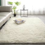 Oturma Odası Yatak Odası için Shaggy Halı Modern Kaymaz Büyük Koridor Halısı Yumuşak Sünger Halı Oda için (180x200 cm Gri)