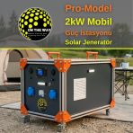 Otw Pro-Model 2000W Mobil Güç İstasyonu - Lifepo4 Bataryalı Solar Jeneratör
