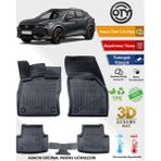 Oty Cupra Formentor 2021+ 3D Havuzlu Paspas - Siyah