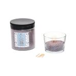Oud Vanilya Kokulu Yaratıcı Inci Tozu Mum (30 Adet Fitil ile BIRLIKTE)-250 gr - standart