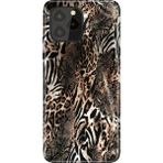Oukitel C21 Pro - C21 Plus Kılıf Desenli Baskılı Tpu Rubber Kapak Leopar Sanat - 001-Renkli