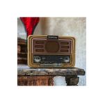 OurStyles Nostaljik Görünümlü USB SD AUX Bluetooth Destekli Şarjlı Radyo RT-671