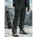 Outdo Kışlık Softshell Pantolon Su İtici Rüzgar Geçirmez 4XL Erkek Casual Kullanım İçin - Siyah
