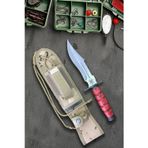 Outdoor Bıçak Mutfak Bıçak Komando Rambo Kamp Av Bıçak Çakı Kılıflı (30 Cm)