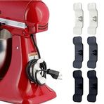 Outdoor Outlet 6'lı Pratik Kablo Toparlayıcı Yapışkanlı Klips Mutfak Air Fryer Kettle Kahve Tost Makinası