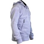 Outdoor Polar Erkek Kadın Unisex Kapşonlu Kombat Tactical Cepli Polar - Açık Gri
