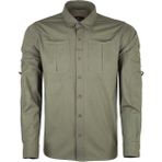 Outdoor Tactical Giyim Kamp Pamuklu Trekking Hiking Haki Erkek Gömlek