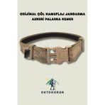 Outdoorun Orijinal Çöl Kamuflaj Jandarma Askeri Palaska Kemer - 120 cm