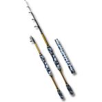 Outdoorun Parko 240 cm 3-15 Karbon Teleskopik Lrf Kamış - Siyah