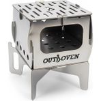 Outdoven G4.1 Katlanabilir Mangal - Ateş Kutusu - Gümüş