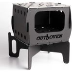 Outdoven Spark G4 Katlanabilir Mangal - Ateş Kutusu - Siyah