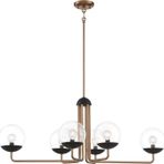 Outer Limits 6'lü Bronz Sarkıt Avize
