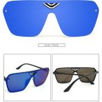 Outeye Uv 400 Uniseks Güneş Gözlüğü Mercury Aynalı Lens Sürüş Balık Outdoor Mavi
