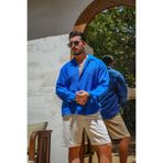 OUTFİT MAN Non İron Oversize Gömlek Lacivert