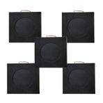 Outrigger Jack Pad,,Stabilite ve Denge için Ağır Hizmet Kriko Pedleri, Bom Asansörleri için RV Tesviye Pedleri, İtfaiye Araçları ve İniş Takımları, 5 adet, Ağırlık Dağıtımı için Katı Römork Pedleri