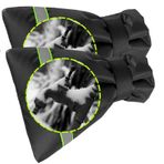 OUTTDID Kış için Dış Mekan Musluk Kılıfı - Pro 7,1 "G x 9,8" Y - 2'li Paket Dış Mekan Su Musluk Kapağı Kış Donma Koruması için Çoraplar Boru Yalıtımı Yeniden Kullanılabilir Su Geçirmez Yalıtımlı Tıkaç geri