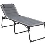 Outwell Samoa Premium Ultra Konforlu 5 Pozisyonlu Katlanır Şezlong Grey