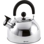 Outwell Tea Break Kettle M Hafif ve Taşınabilir Paslanmaz Çelik Düdüklü Su Isıtıcısı 1,8 L