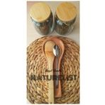 Oval Ahşap Kirli Kaşıklık/kaşık Altlığı