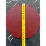 Oval Çanta Tabanı (20 Cm) - Bordo